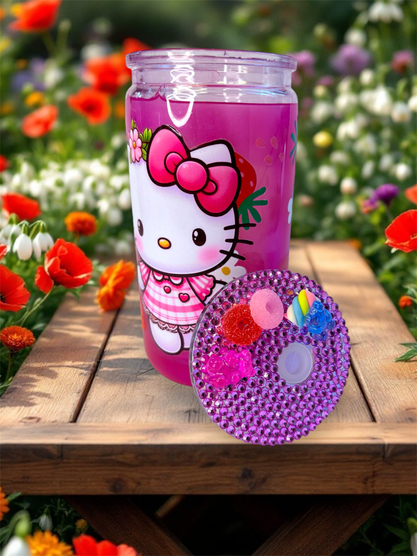 Vaso Decorativo Hello Kitty 16oz – Doble Pared