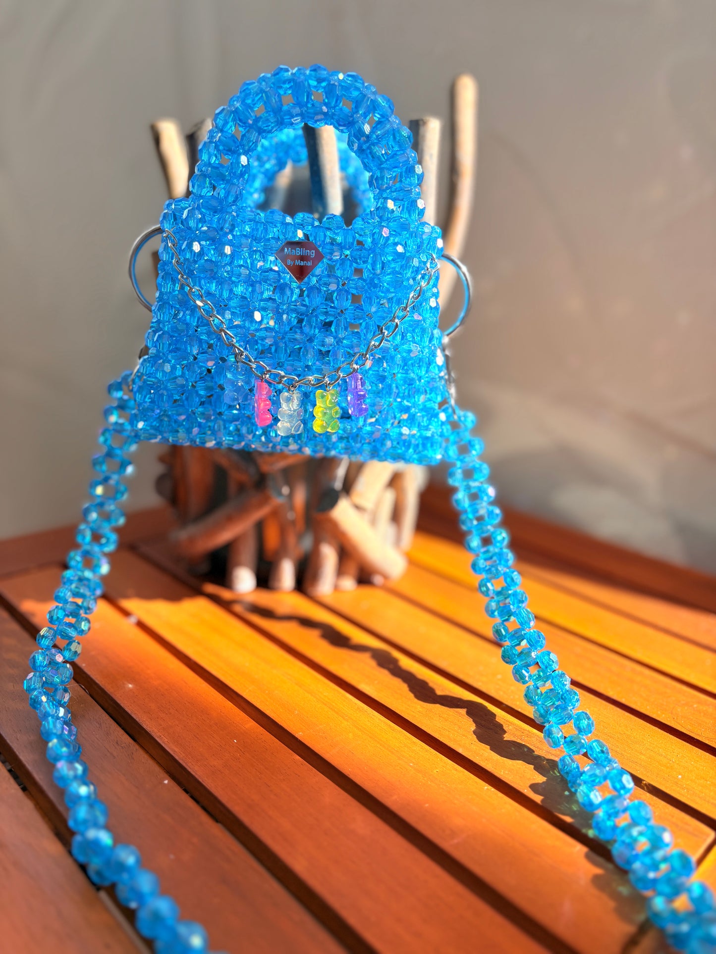 Bolso de niña mini - Fantasía Azul