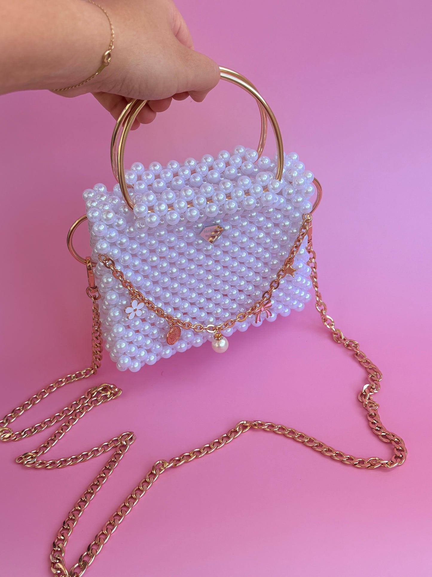 Bolso coquette🎀 perla