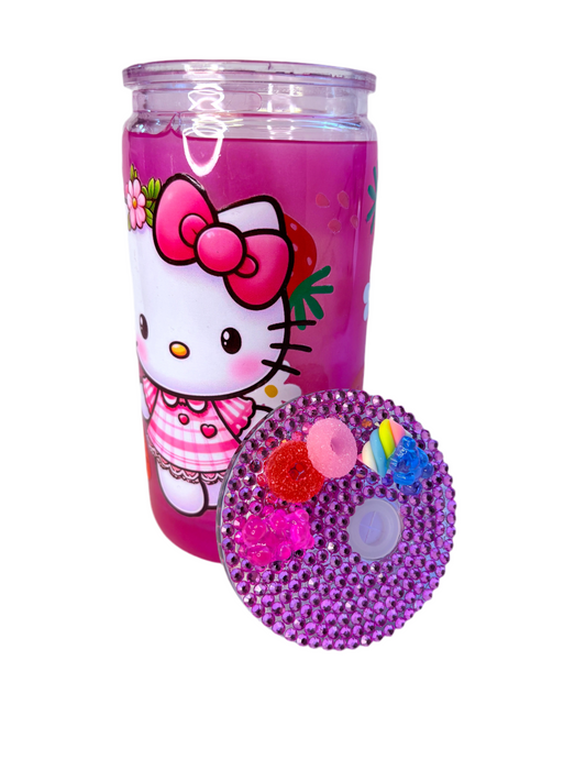 Vaso Decorativo Hello Kitty 16oz – Doble Pared