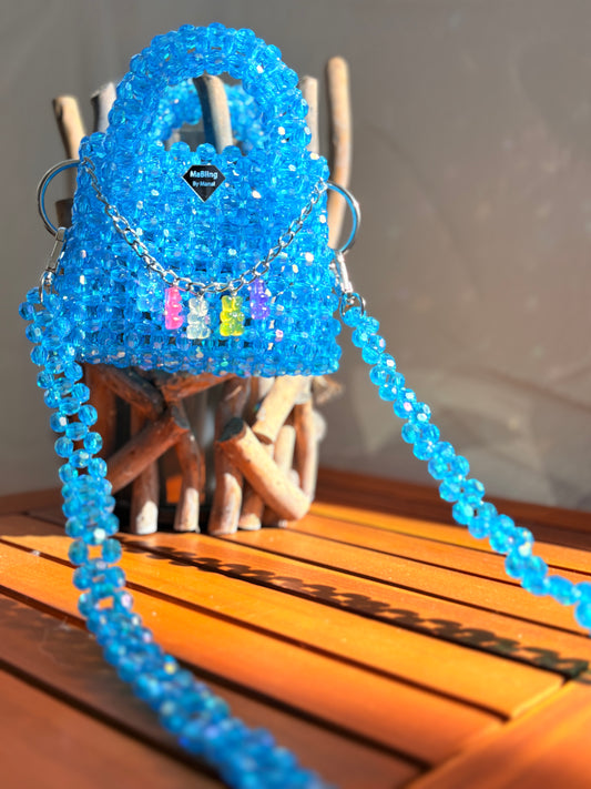 Mini Girl's Bag - Blue Fantasy