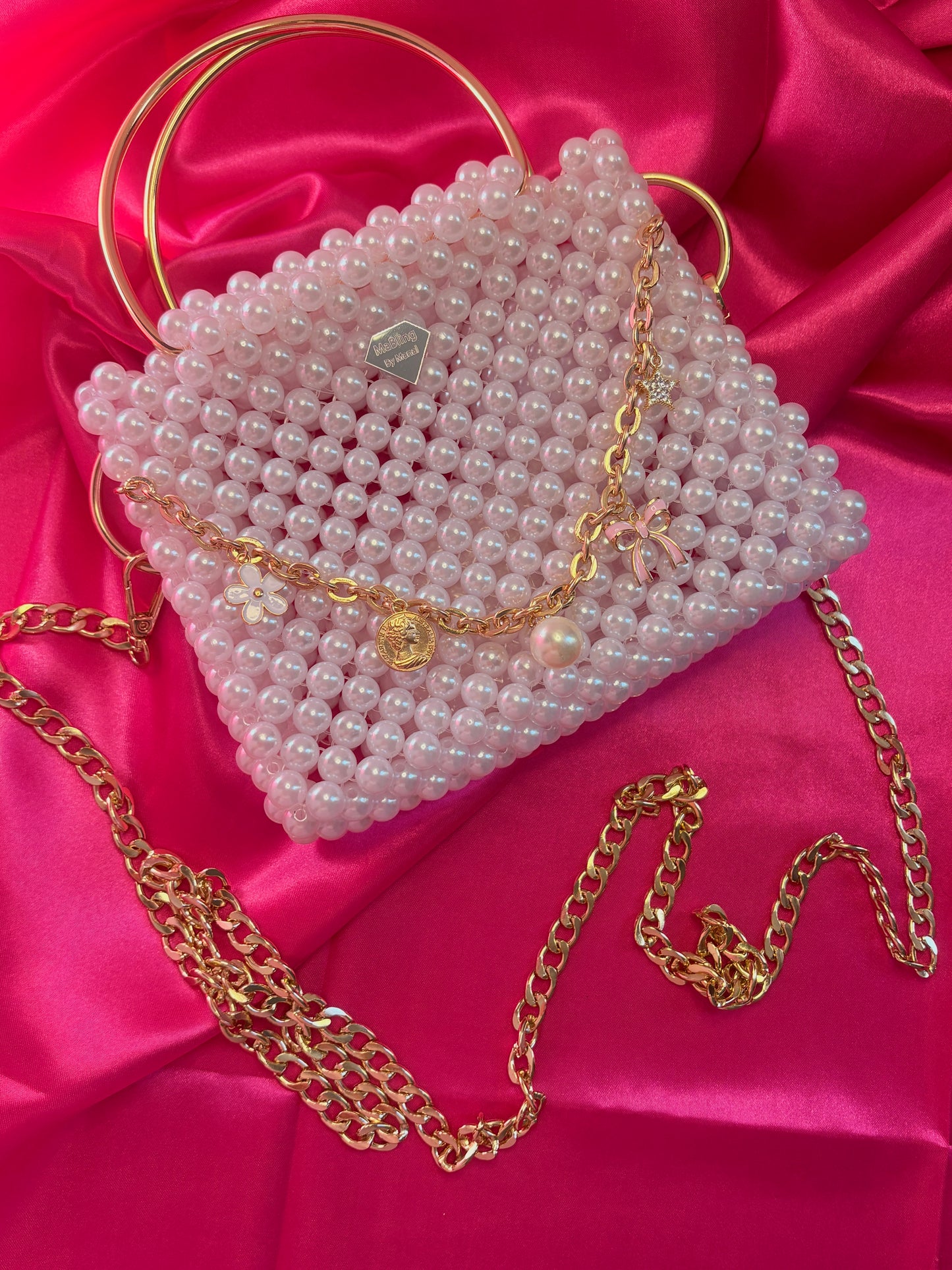 Bolso coquette🎀 perla