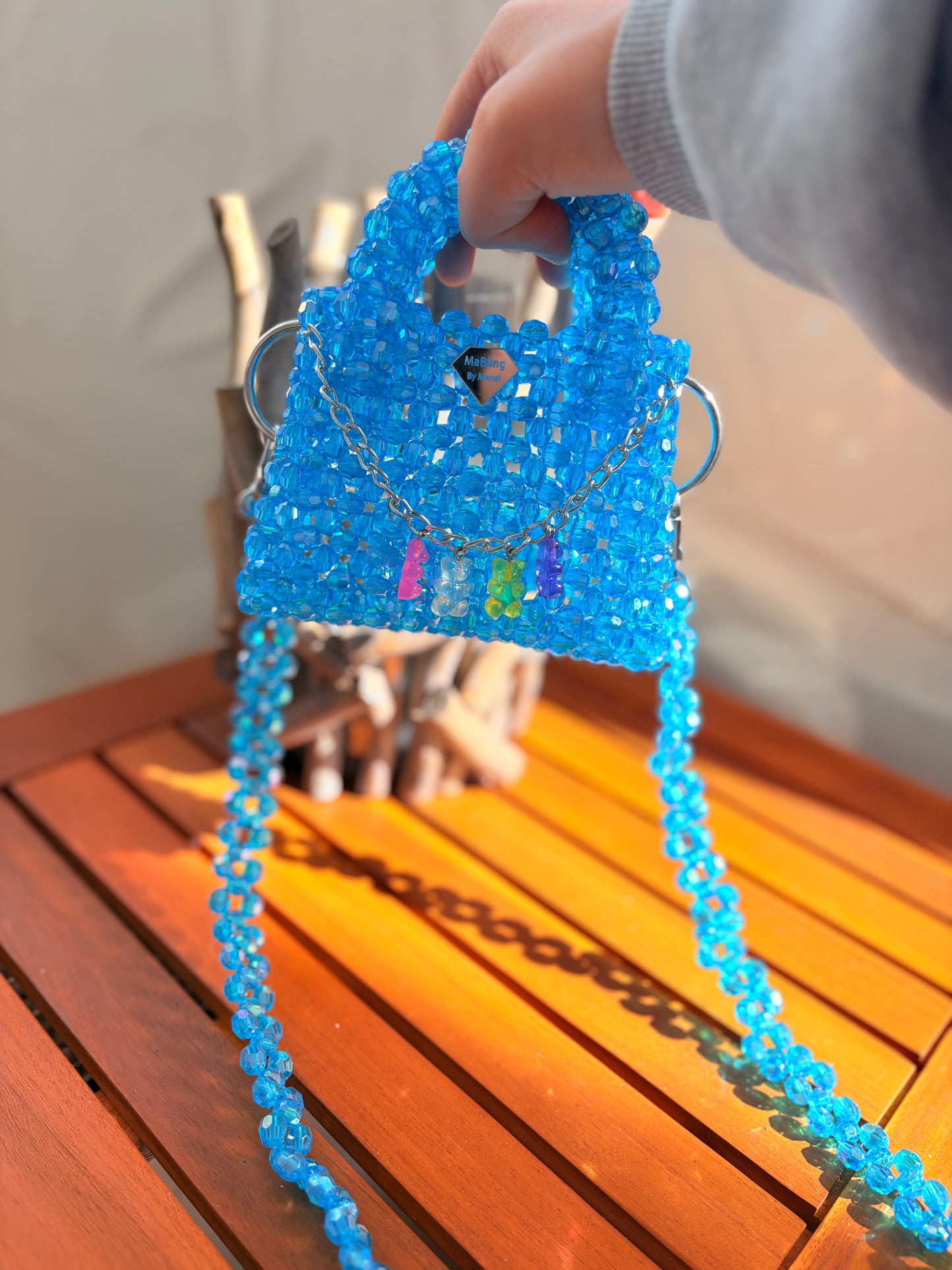 Mini Bolso de niña - Fantasía Azul