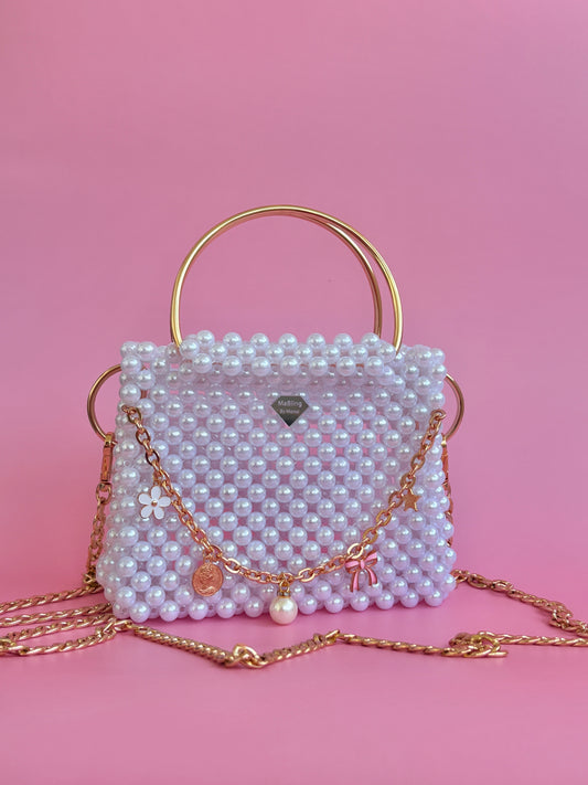 Bolso coquette🎀 perla