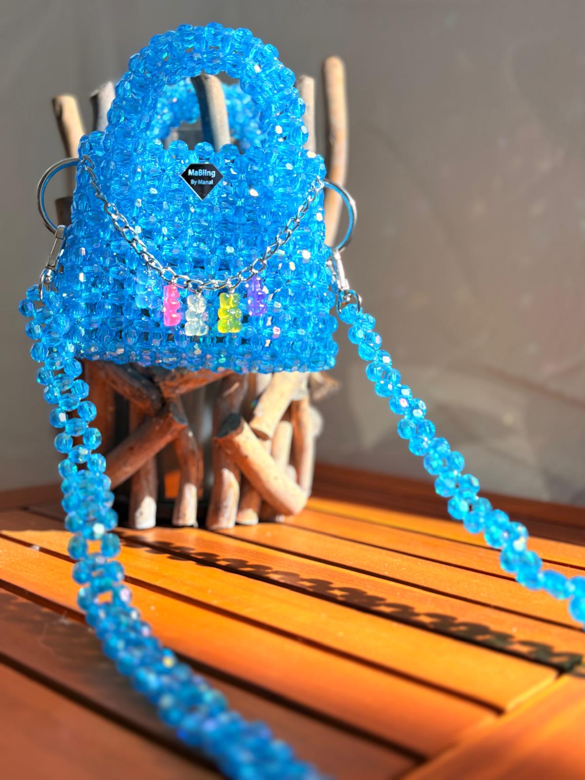 Mini Girl's Bag - Blue Fantasy