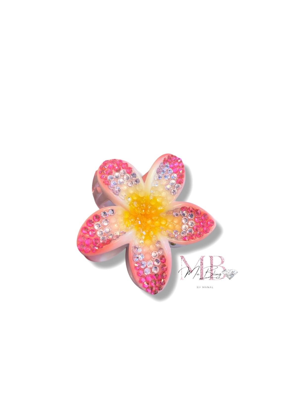 Hair clip - Bright Fuchsia